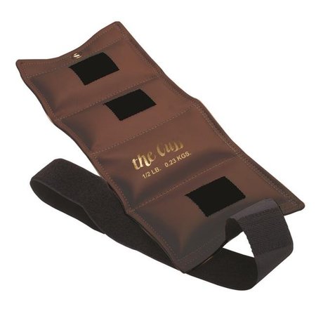 THE CUFF The Cuff 10-2501 0.5 lbs Deluxe Ankle & Wrist Weight; Walnut 219786